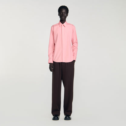 Hidden Shirt Plain Shirt Baby Pink