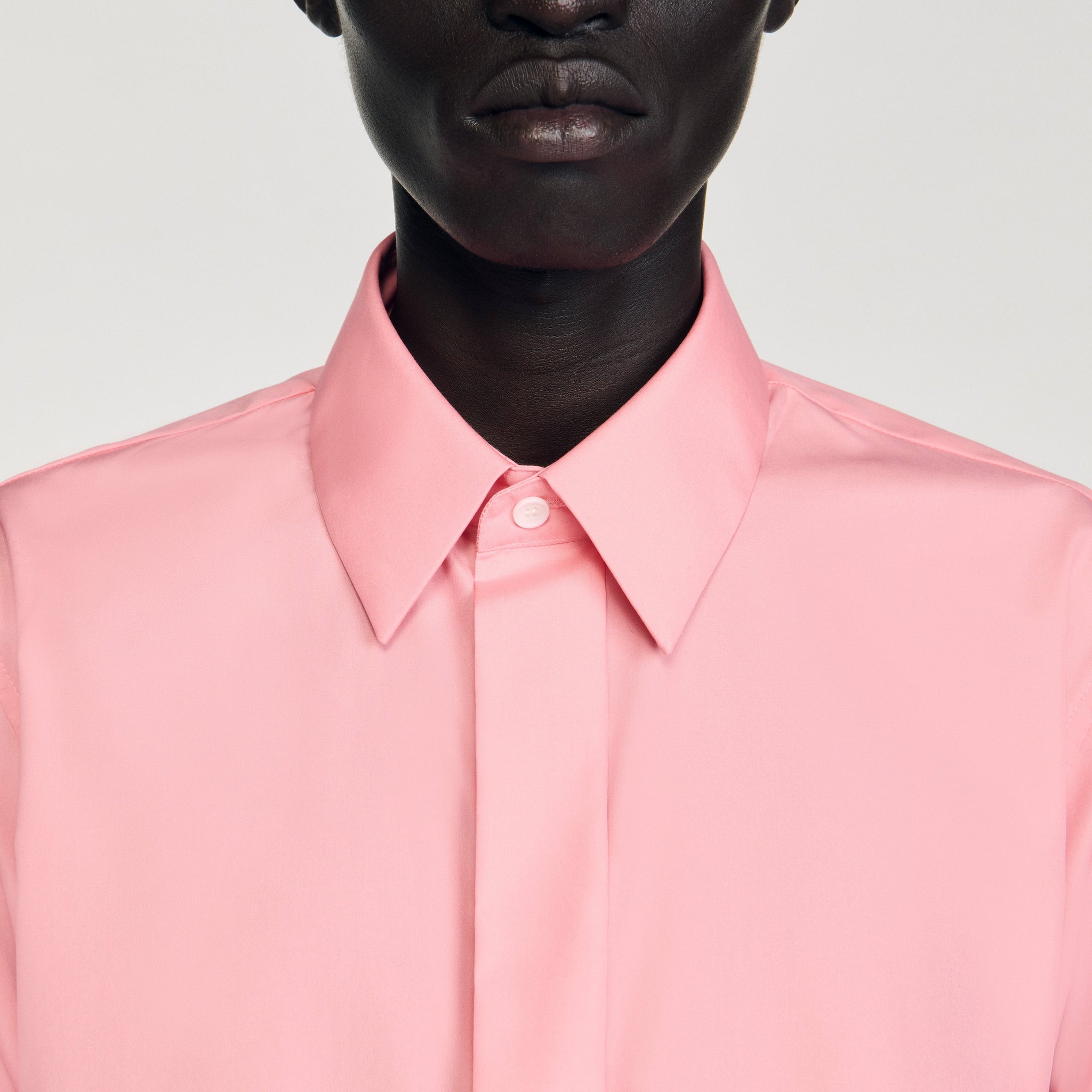 Hidden Shirt Plain Shirt Baby Pink