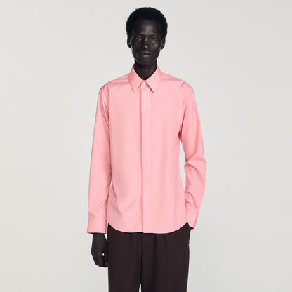 Hidden Shirt Plain Shirt Baby Pink