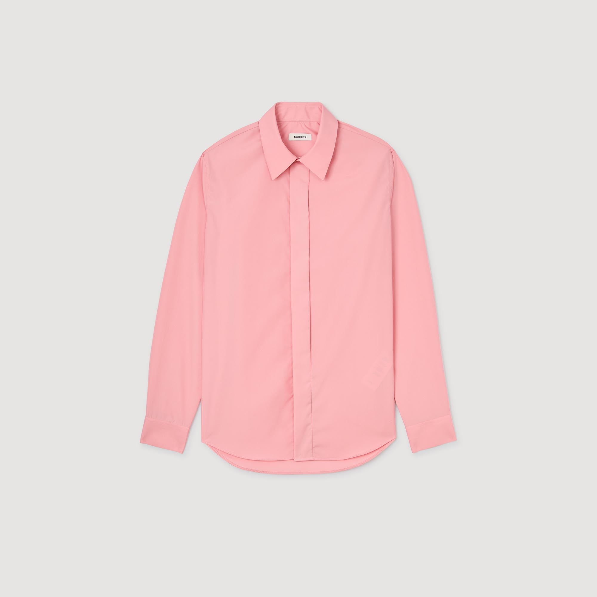 Hidden Shirt Plain Shirt Baby Pink