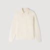 Chemise New Coast Textured Shark Collar Shirt Ecru