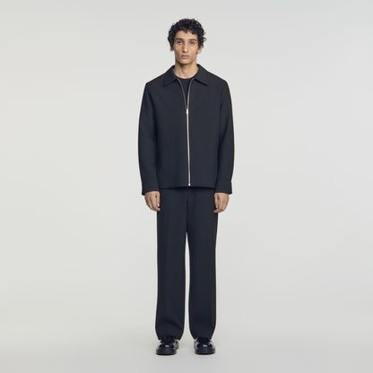 Joker Zip Shirt  Shirt Black