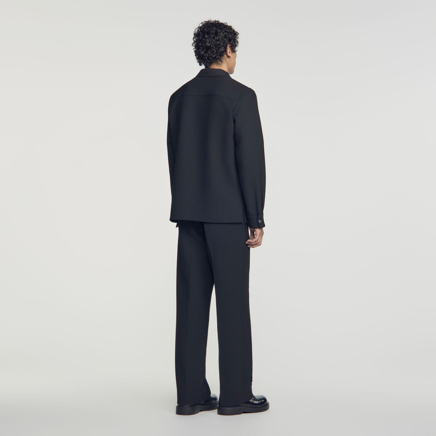 Joker Zip Shirt  Shirt Black
