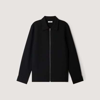Joker Zip Shirt  Shirt Black