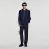 Joker Zip Shirt  Shirt Navy Blue