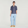 Stripy Shirt Mc Striped boat neck shirt Navy Blue