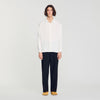 Crinkle Shirt Crinkled loose-fit shirt White