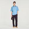 Oversize Bleached Shirt Loose-fit faded shirt Chambray