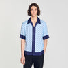 Micro Cross Mc Micro cross motif shirt Sky Blue