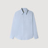 Oversize Plain Shirt Oversized cotton shirt Blue Grey