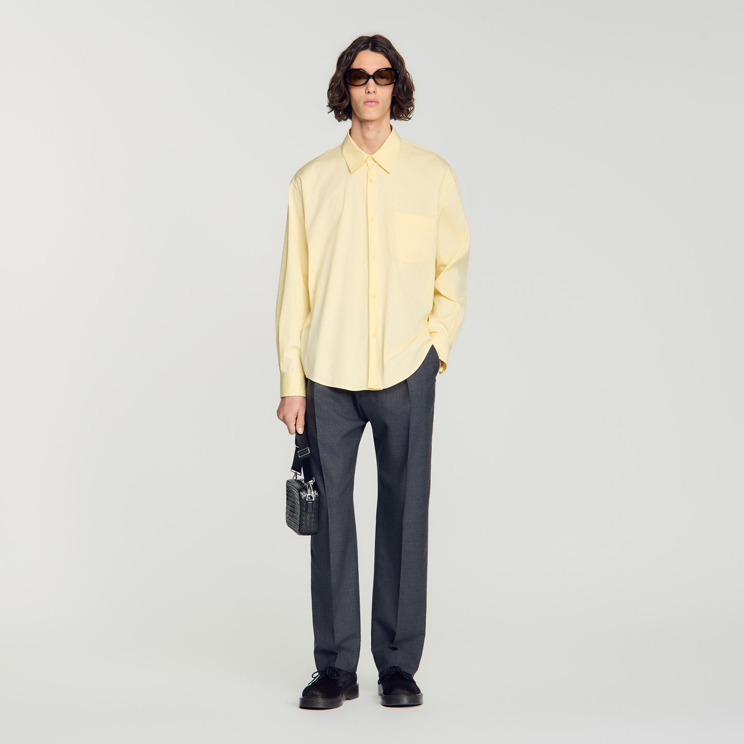 Oversize Plain Shirt Oversized cotton shirt Souffre