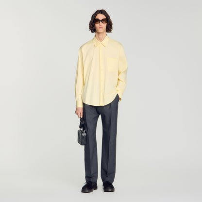 Oversize Plain Shirt Oversized cotton shirt Souffre