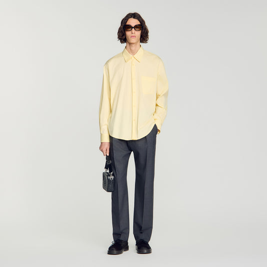 Oversize Plain Shirt Oversized cotton shirt Souffre