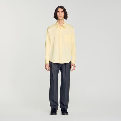 Oversize Plain Shirt Oversized cotton shirt Souffre