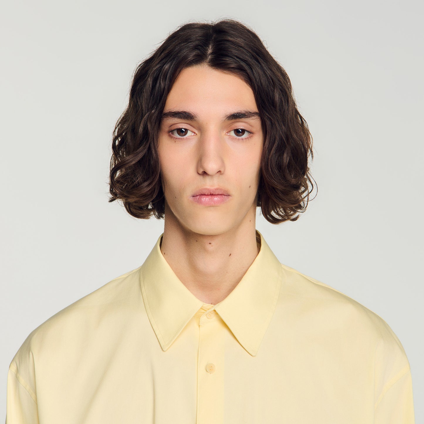 Oversize Plain Shirt Oversized cotton shirt Souffre