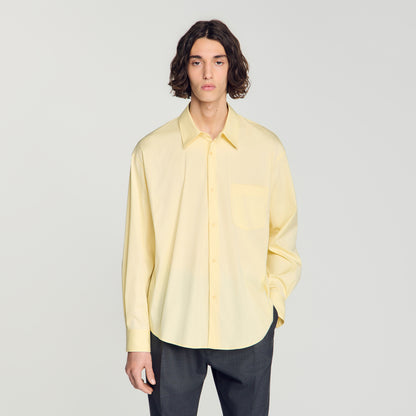Oversize Plain Shirt Oversized cotton shirt Souffre