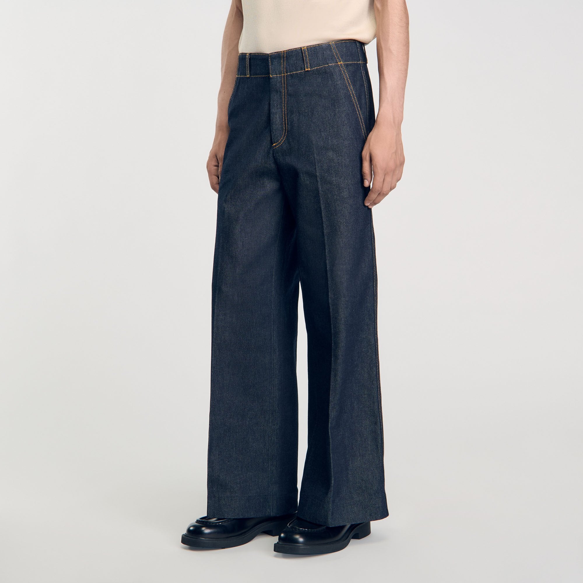 Buy Denim Vintage Flare for Men Online Sandro UAE