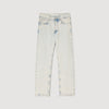 Regular Heavy Bleach Regular faded jeans Blue Vintage - Denim