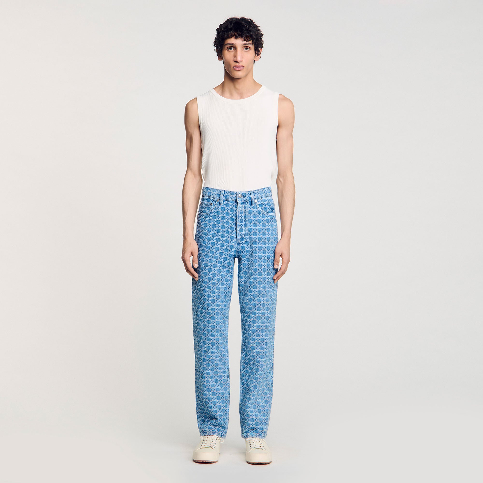 Regular Cross Regular-Fit Square Cross Jeans Bluevintage-Denim Bluevintage-Denim