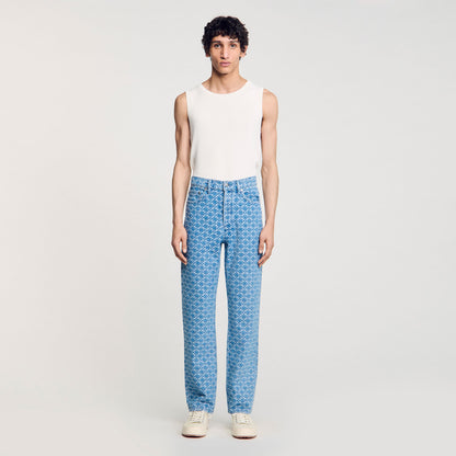 Regular Cross Regular-Fit Square Cross Jeans Bluevintage-Denim Bluevintage-Denim