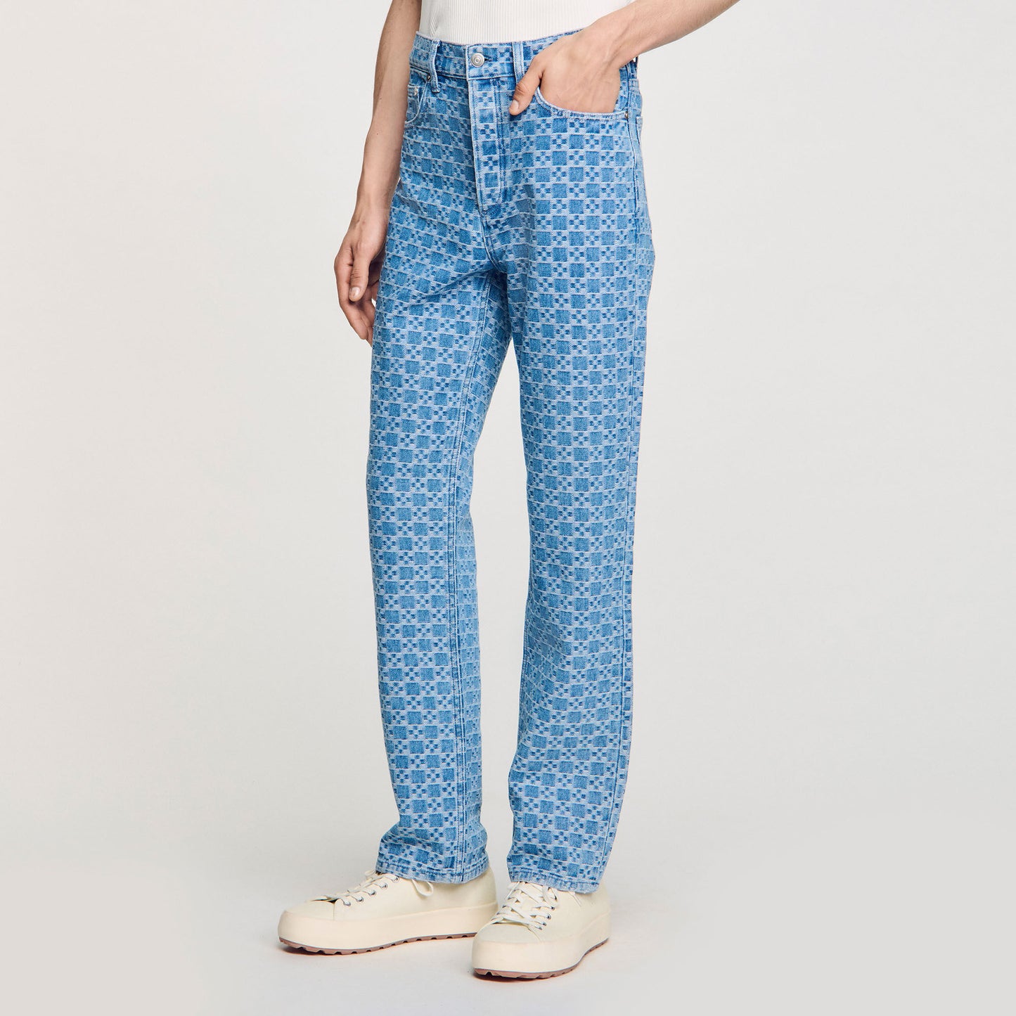 Regular Cross Regular-Fit Square Cross Jeans Bluevintage-Denim Bluevintage-Denim