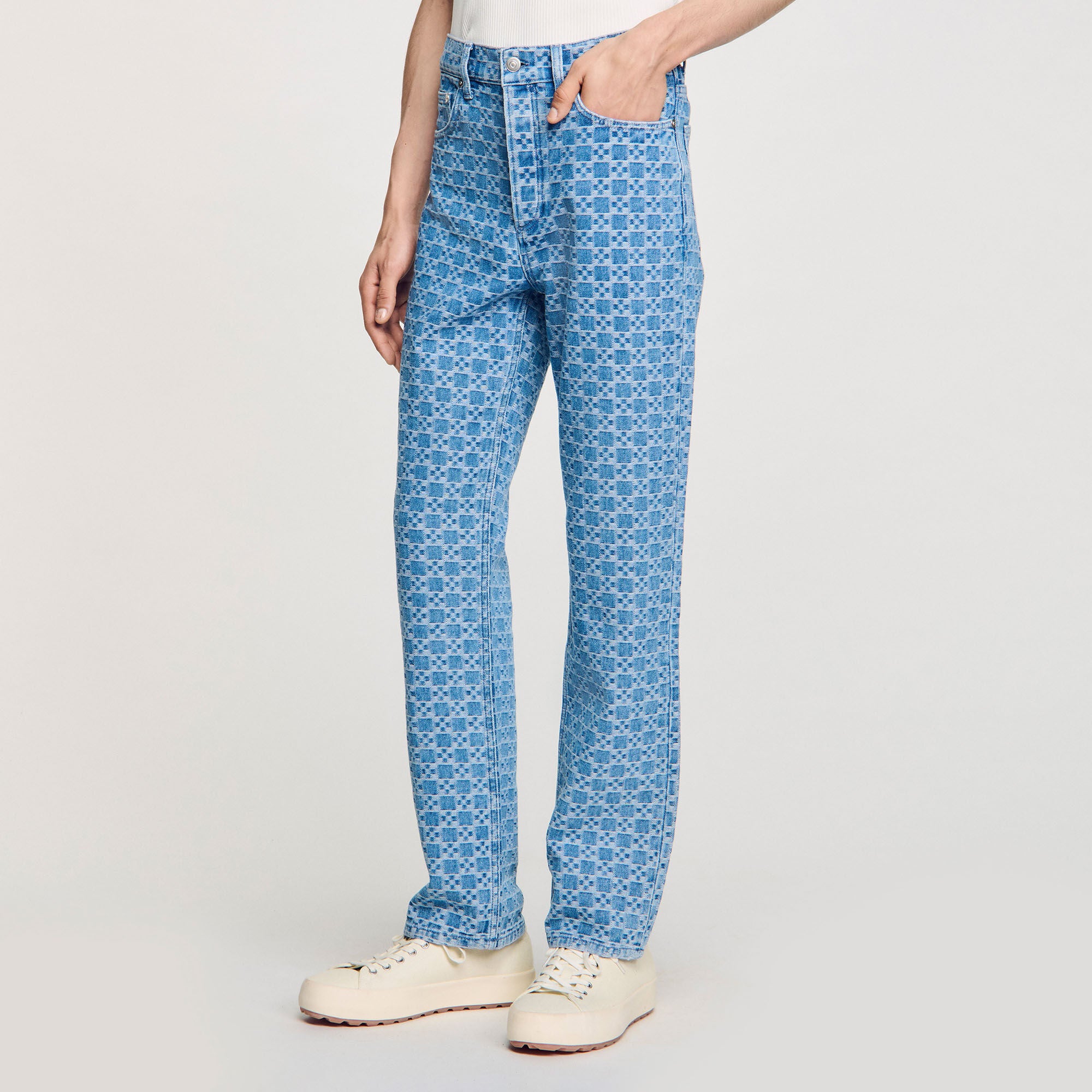 Regular Cross Regular-Fit Square Cross Jeans Bluevintage-Denim Bluevintage-Denim
