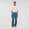 Baggy Rope Jean Rope Pattern Baggy Jeans Raw-Denim