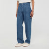 Baggy Rope Jean Rope Pattern Baggy Jeans Raw-Denim