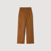 Large Cross Jean Wide-Leg Jacquard Squarecross Jeans Camel