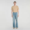 Pleated Jeans Faded jeans Blue