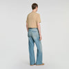 Pleated Jeans Faded jeans Blue