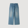 Pleated Jeans Faded jeans Blue