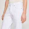 Regular White Regular Raw Jeans White