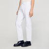 Regular White Regular Raw Jeans White