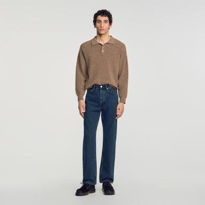Regular Blue Grey Regular faded jeans Grey / Blu
