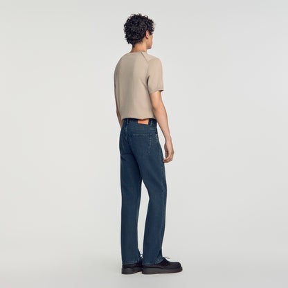 Regular Blue Grey Regular faded jeans Grey / Blu