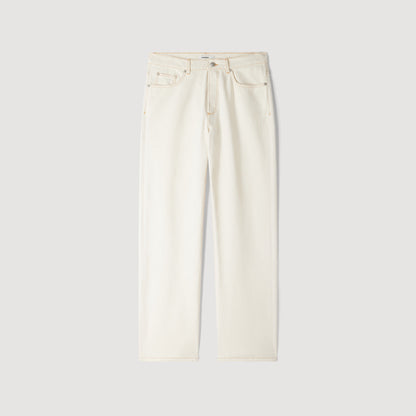 Baggy Ecru Baggy contrast jeans Ecru