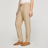 Jersey Pli  Elastic waist Trousers Cappucino