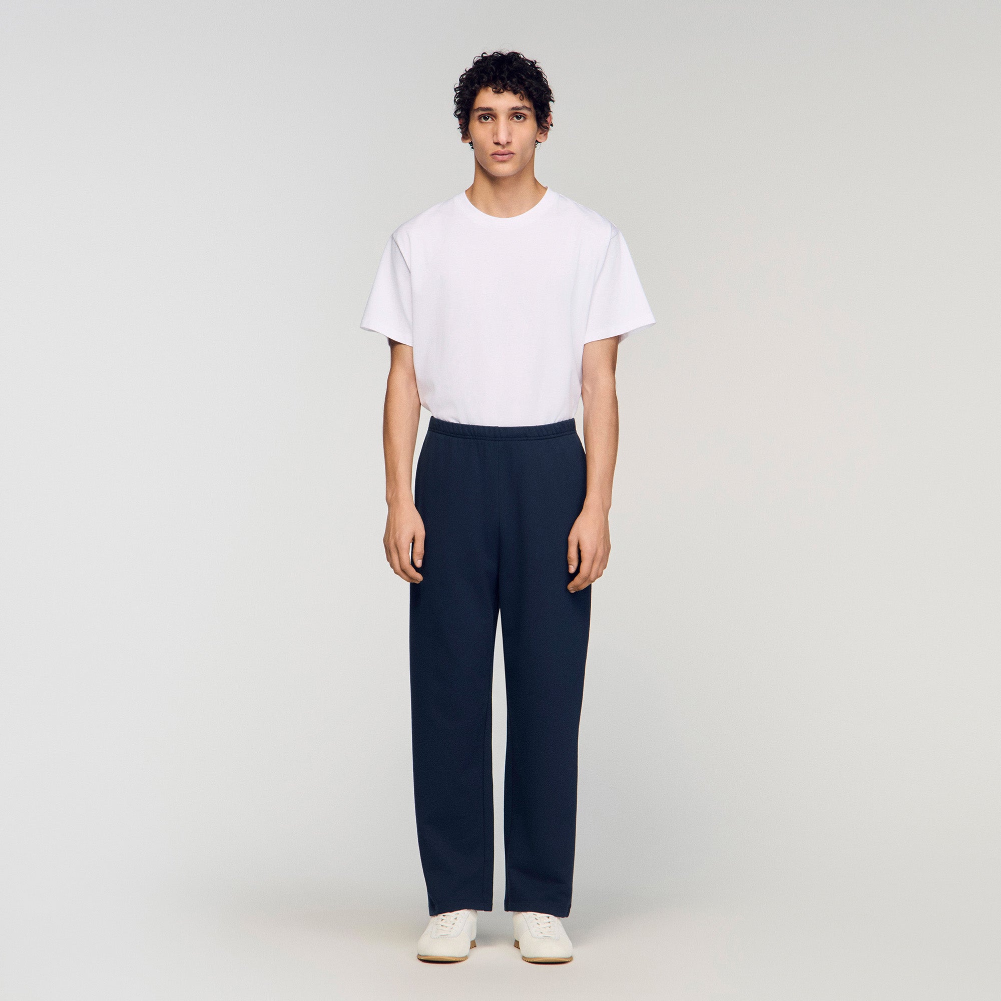 Cotton Jogging Bottoms Navy Blue