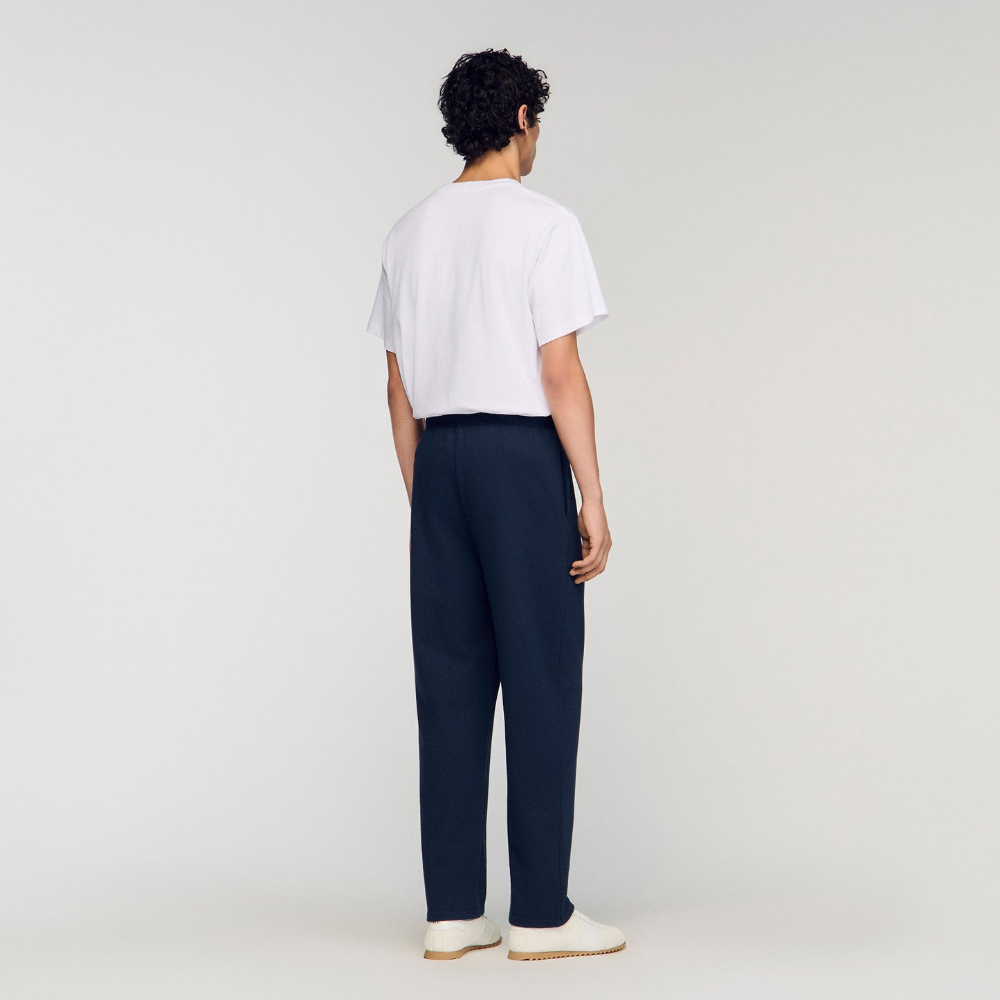 Cotton Jogging Bottoms Navy Blue