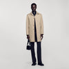 Waterproof Technical Fabric Coat Beige