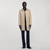 Waterproof Technical Fabric Coat Beige