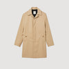 Waterproof Technical Fabric Coat Beige