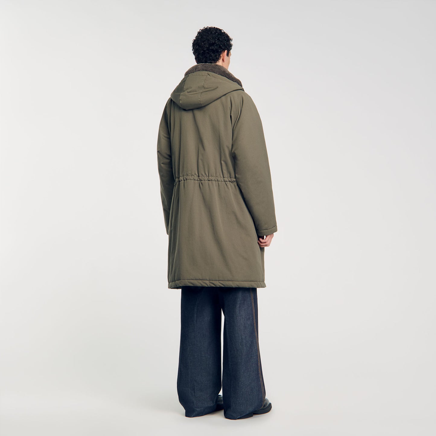 Hooded Parka Olive Green