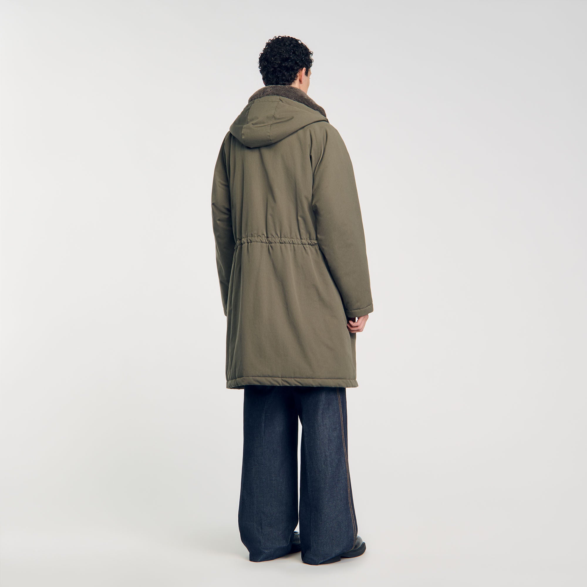 Hooded Parka Olive Green