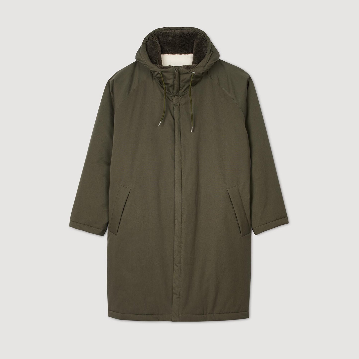 Hooded Parka Olive Green