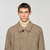 Macwool Louis Oversized Wool Coat Brown