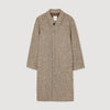 Macwool Louis Oversized Wool Coat Brown