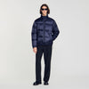 Classic Puffer Cross Water-repellent cross-motif puffer Midnight Blue
