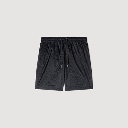 Squarecross Jacquard Mdc Square Cross Swim Shorts Dark Grey